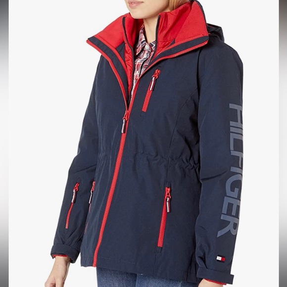 Tommy Hilfiger Women 3-in-1 All Weather System Jacket - Picture 1 of 5